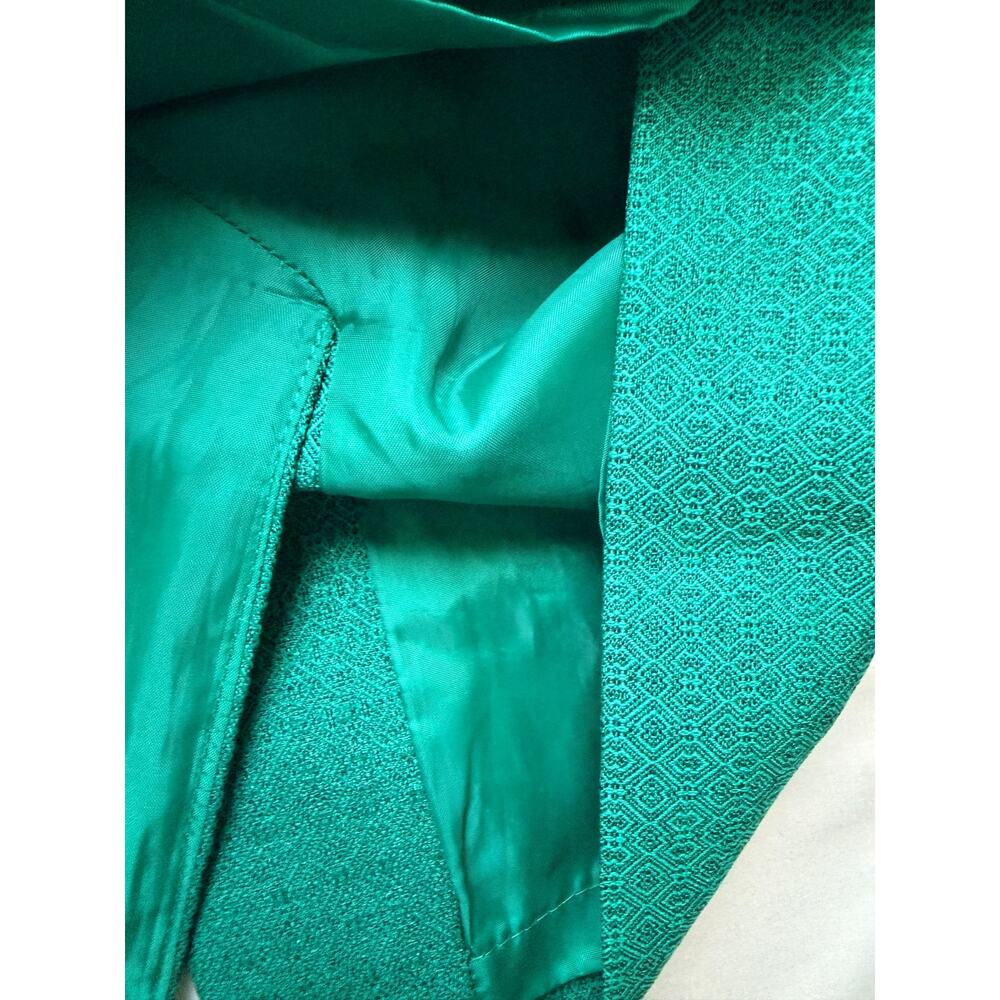Evan Picone green sleeveless dress euc 18 - Picture 8 of 8